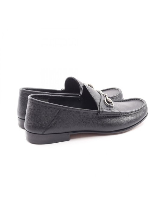 Gucci Loafers Horsebit Black Leather main image 5